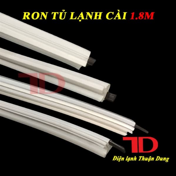 Gioăng cài, Zoăng tủ lạnh cài 1.8m (1 bao /100 sợi), ron tủ lạnh 1.8m, 1 rãnh